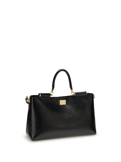 Handbag Vittoria Black Leather