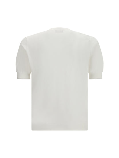 Cotton T-Shirt Panama/Mist