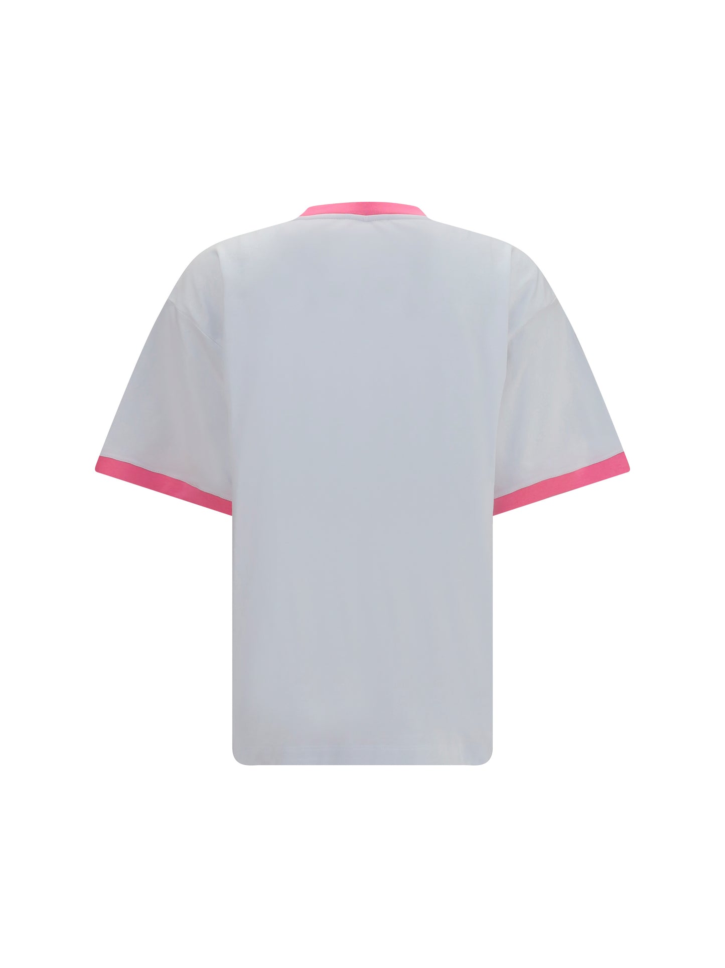 T-Shirt Cotton Jersey White/Guava
