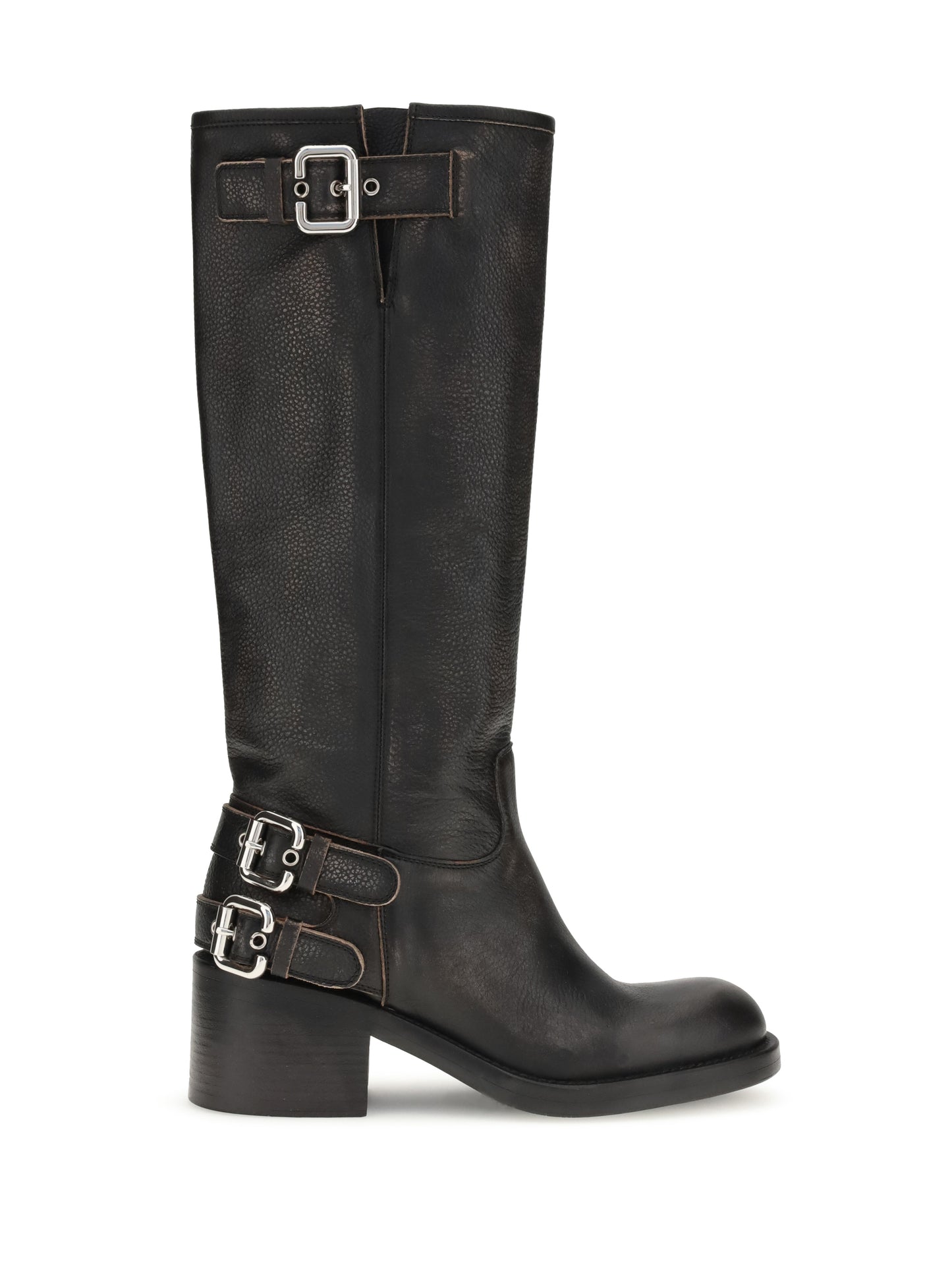 Boots Dakota Black Calfskin