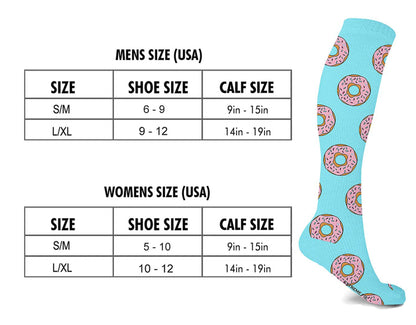 Extreme Fit 3-Pairs High Energy Expressive Compression Socks