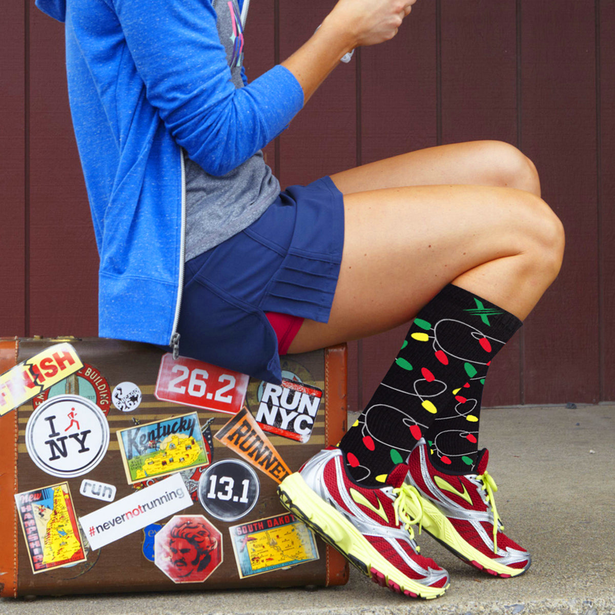 Extreme Fit 3-Pairs Holiday Cheer Knee High Compression Socks