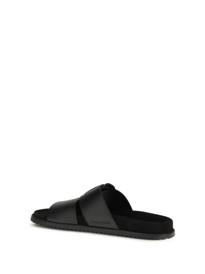 Sandals Calf Leather Black