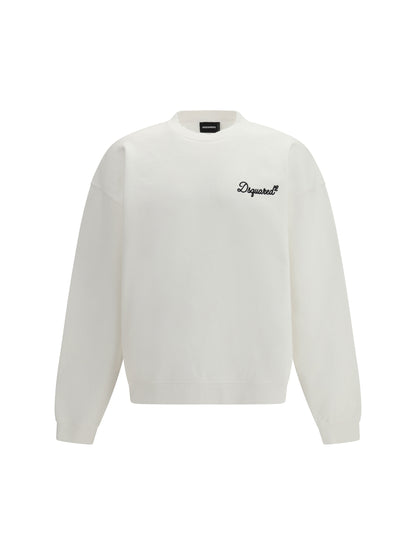 Sweatshirt Cotton White