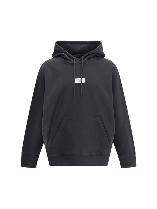 Cotton Hoodie Black