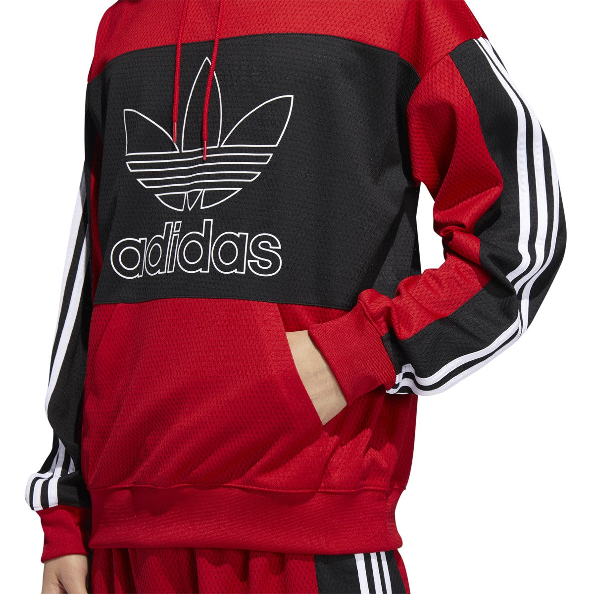 Men's adidas Mesh Outline Hoodie