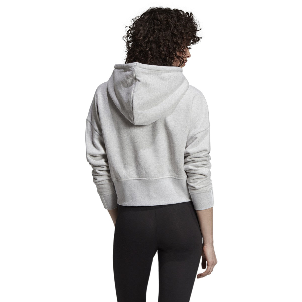 Women's adidas 3-Stripes Cropped Hoodie