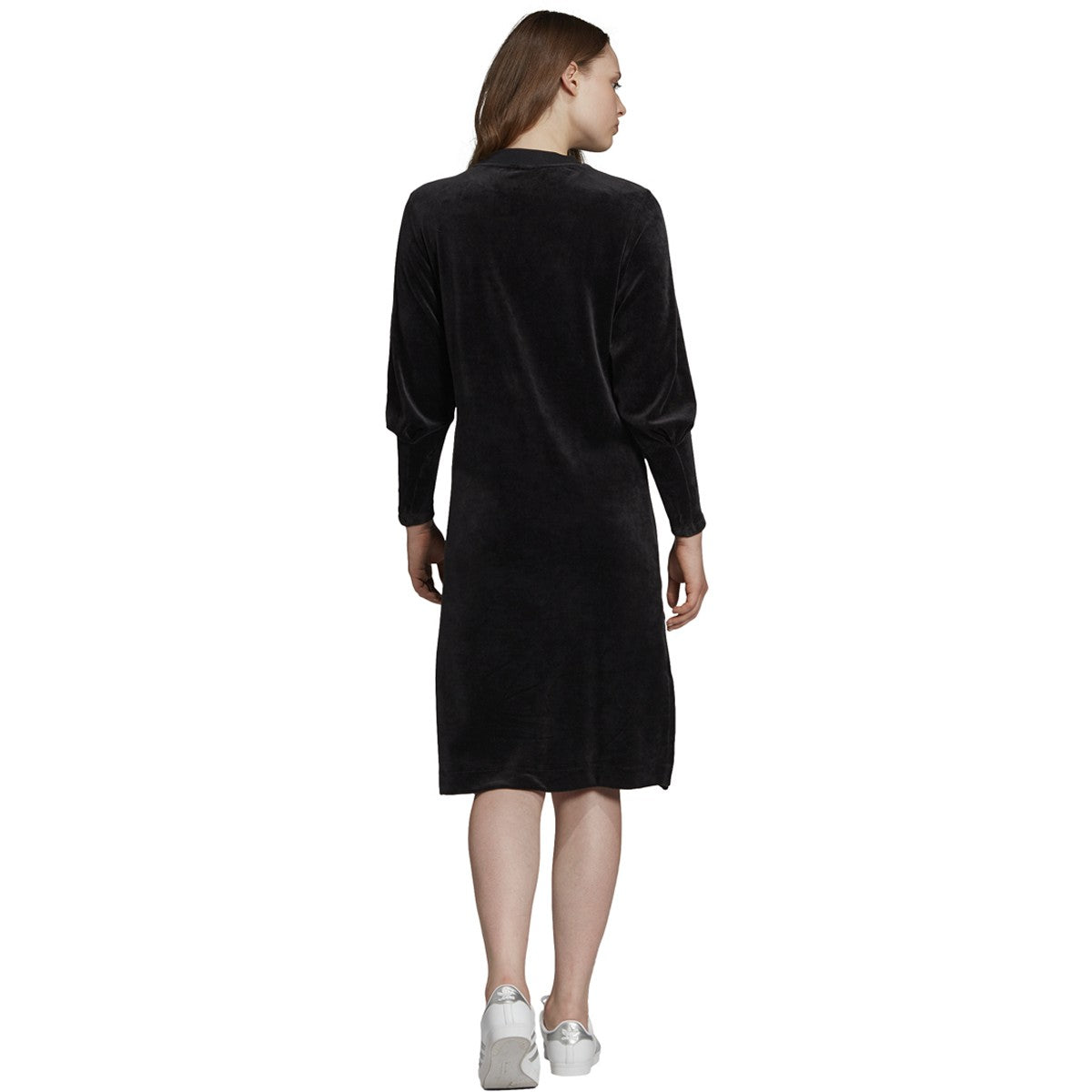 Women's adidas Originals Plush Velour Trefoil Dress