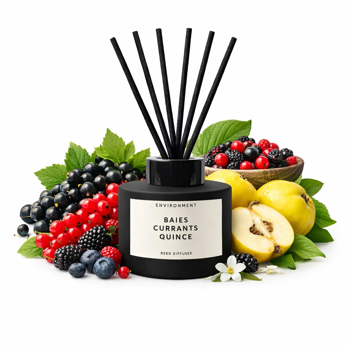 ENVIRONMENT 200mL Reed Diffuser Baies Currants Quince