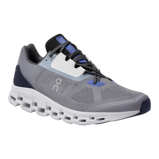 On Cloudstratus Men Running Sneakers Fossil Grey/Midnight