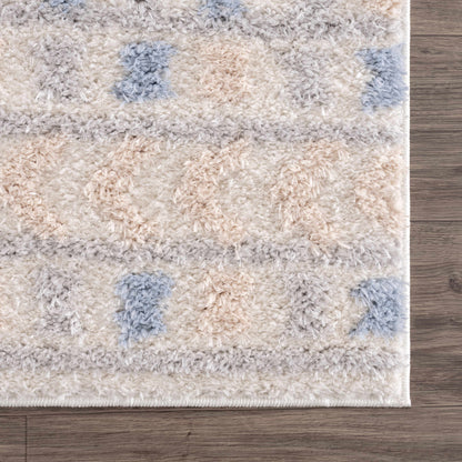 Eivin Pink & Blue Area Rug - Clearance