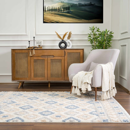 Eivin Pink & Blue Area Rug - Clearance