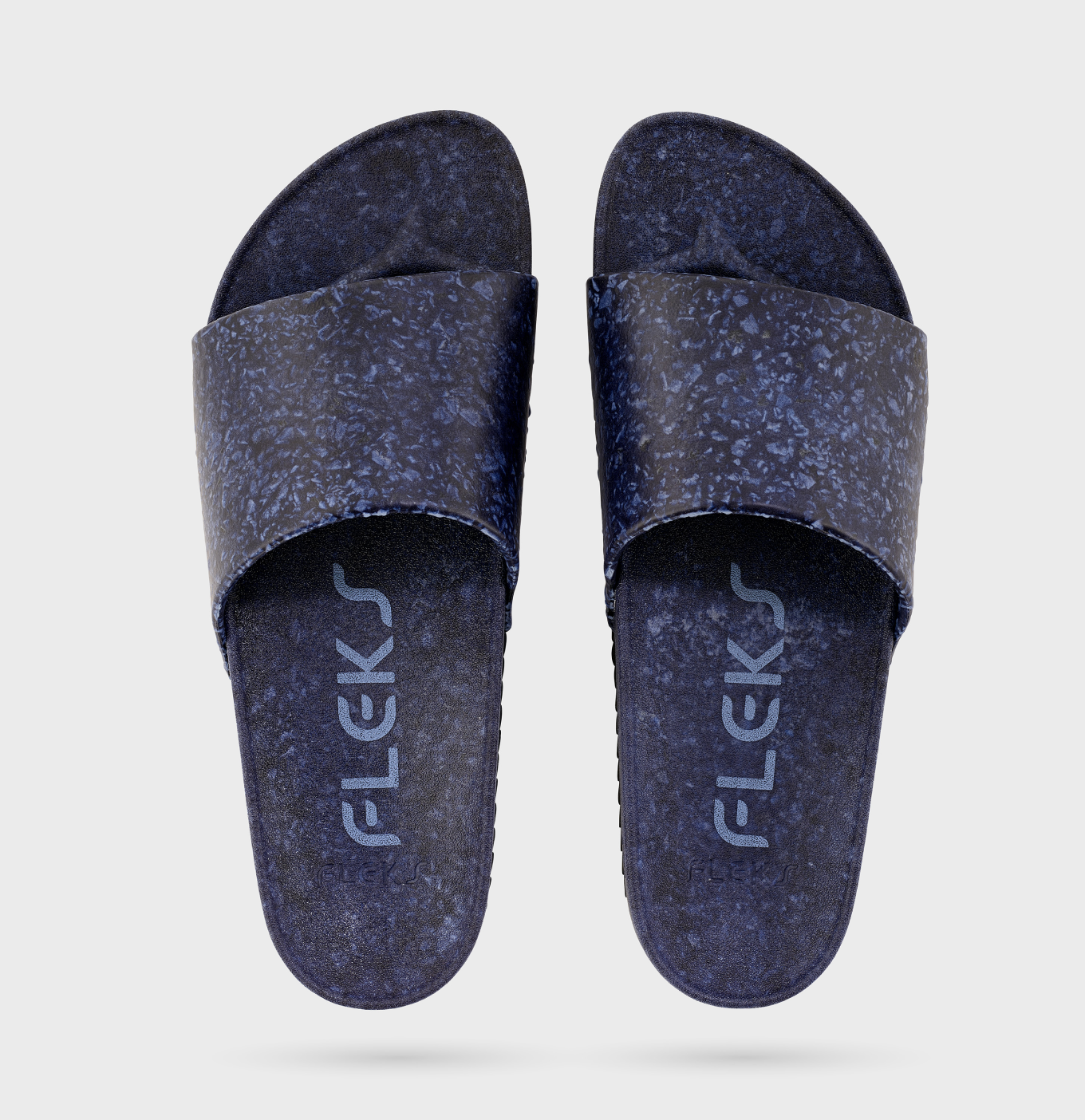 Fleks Unisex East Beach Slide - Deep Blue Sea