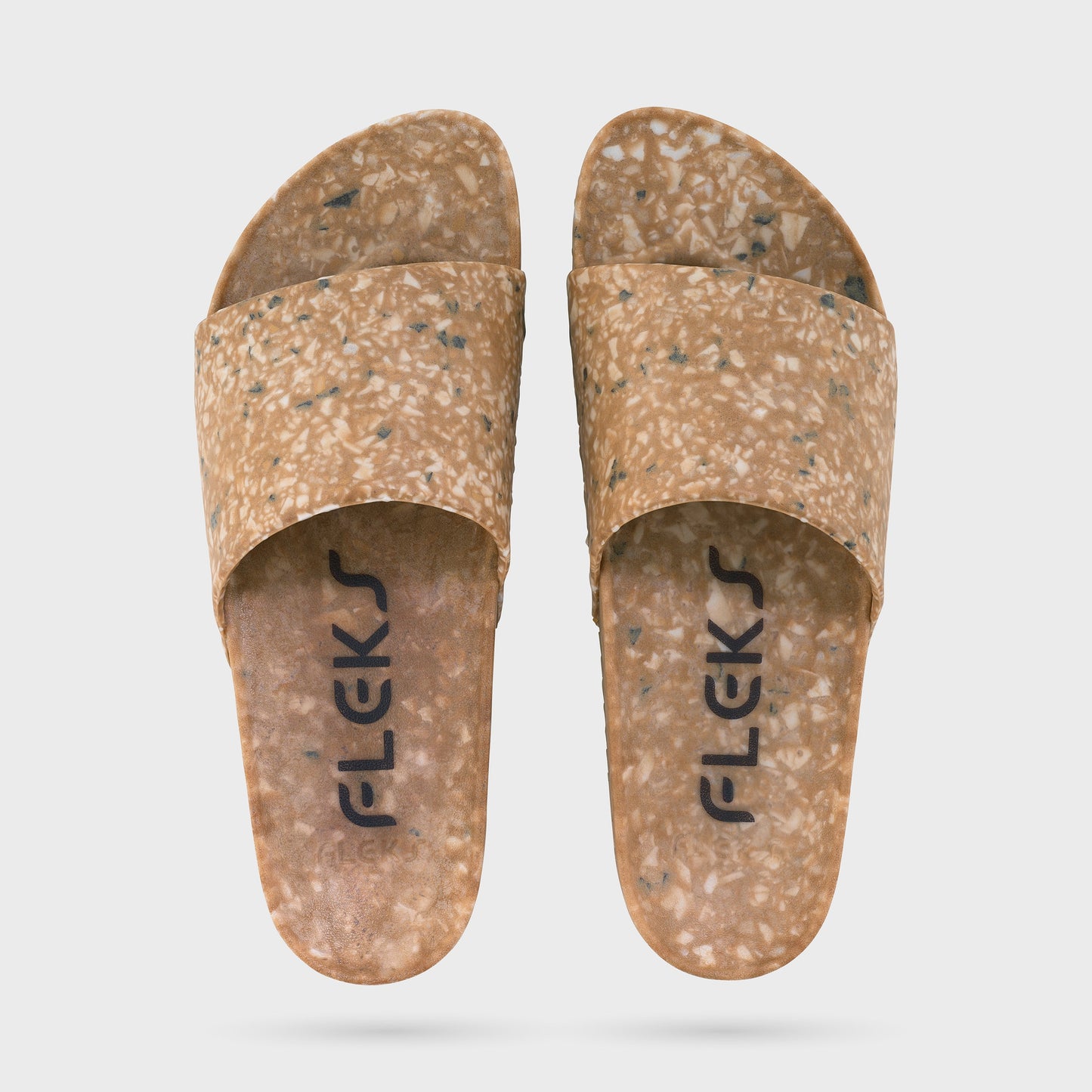 Fleks Unisex East Beach Slide - Morning Coffee