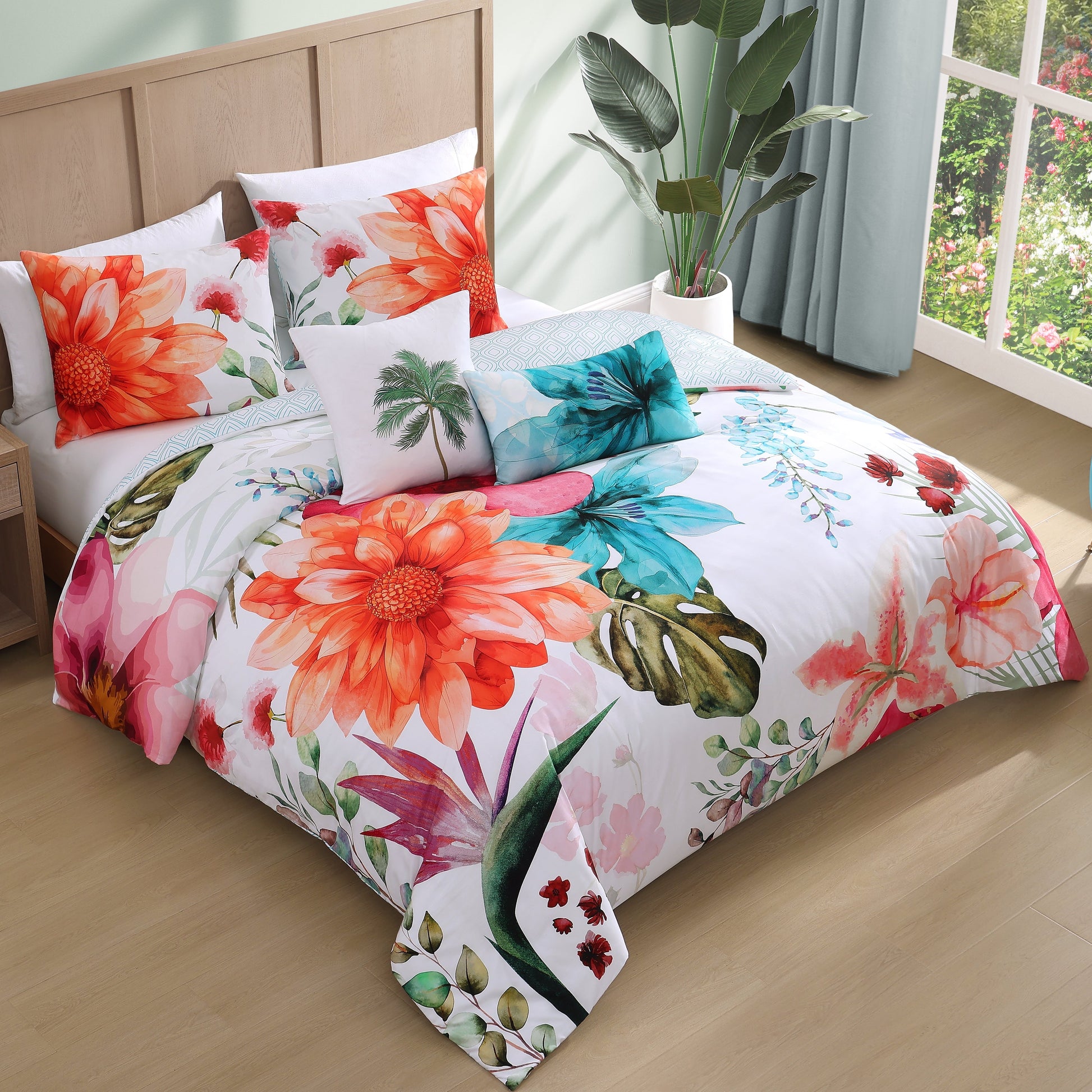 Bebejan Eden's Embrace 5 Piece Reversible Comforter Set Comforter Sets By Bebejan®