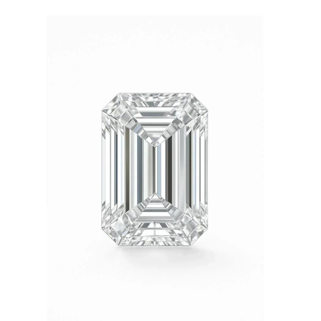 Emerald Cut Loose Lab Grown Diamond Stone VS1 IGI Certified