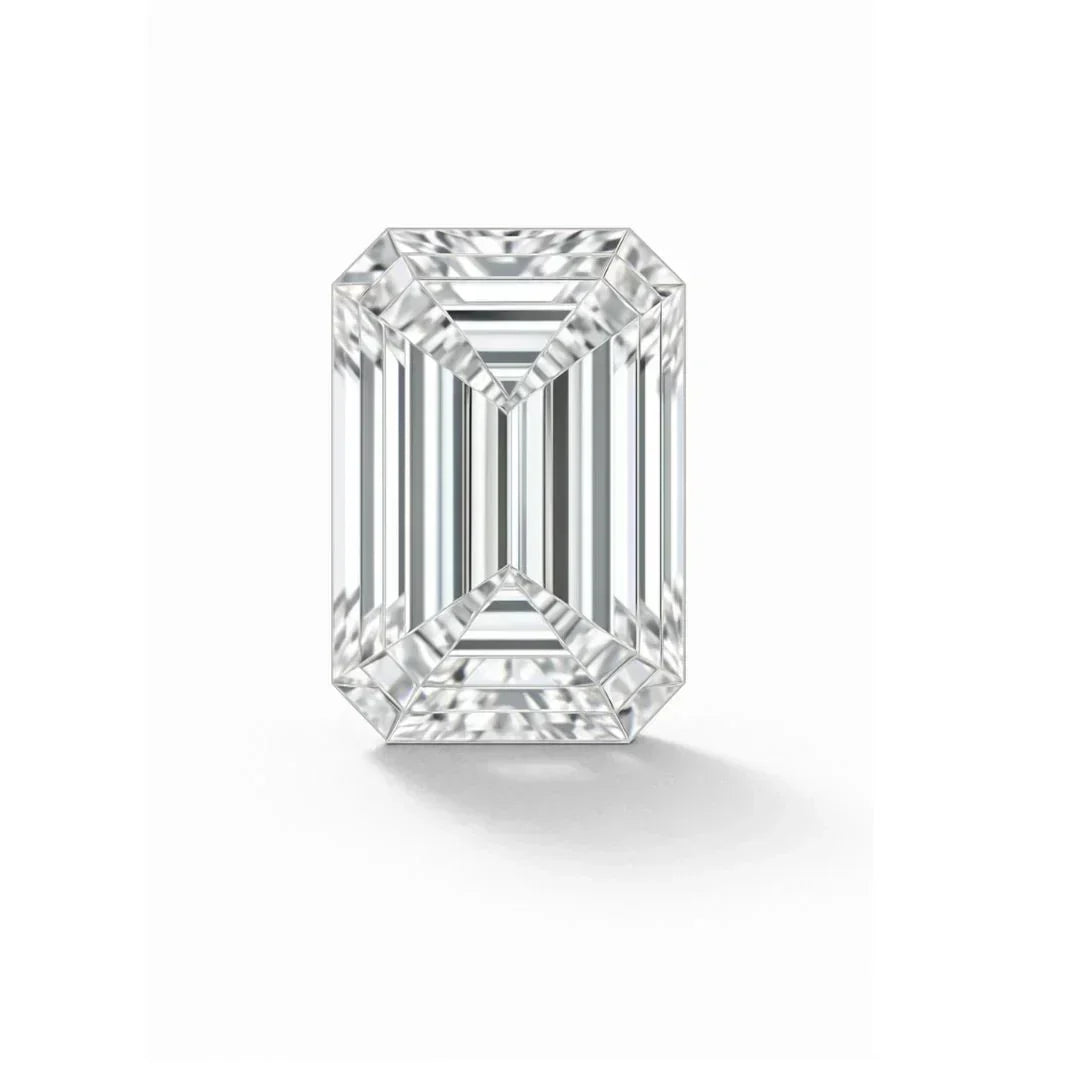 Emerald Cut Loose Lab Grown Diamond Stone VS1 IGI Certified