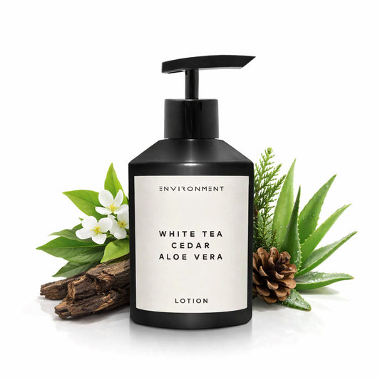 ENVIRONMENT 300mL Lotion WhiteTea Cedar AloeVera