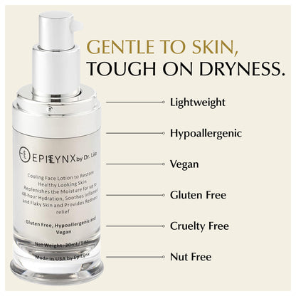 Lightweight Face Moisturizer for Sensitive & Dry Skin – Calming & Hydrating
