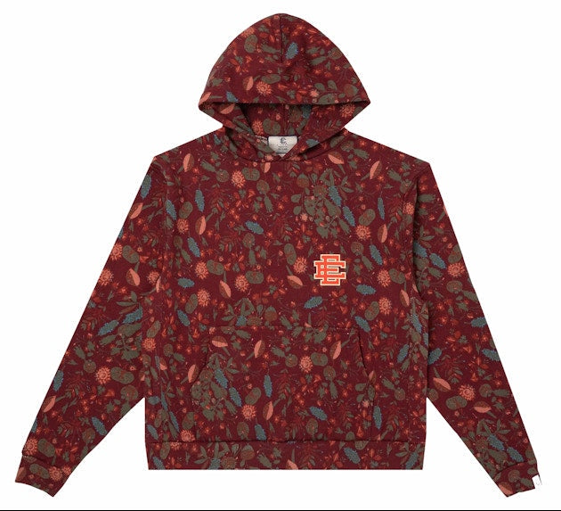 Maroon Floral-