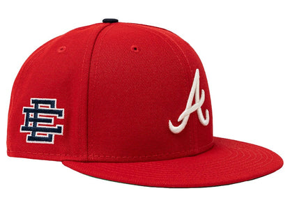 New Era Men's X Eric Emanuel MLB Ee Atl 59Fifty Fitted Hat Hats
