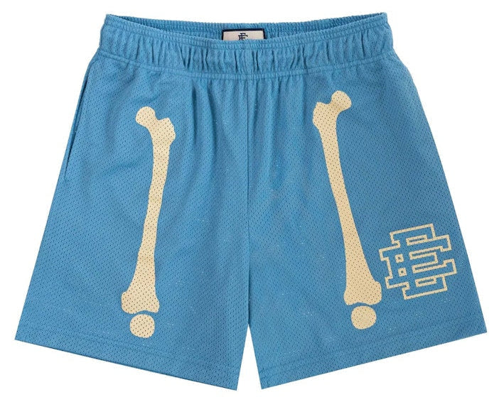 Carolina Blue/ White Bones-