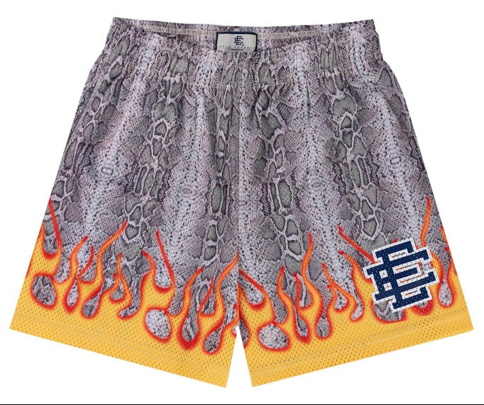 Eric Emanuel Men's Ee Basic Short Snake Flame Fw24