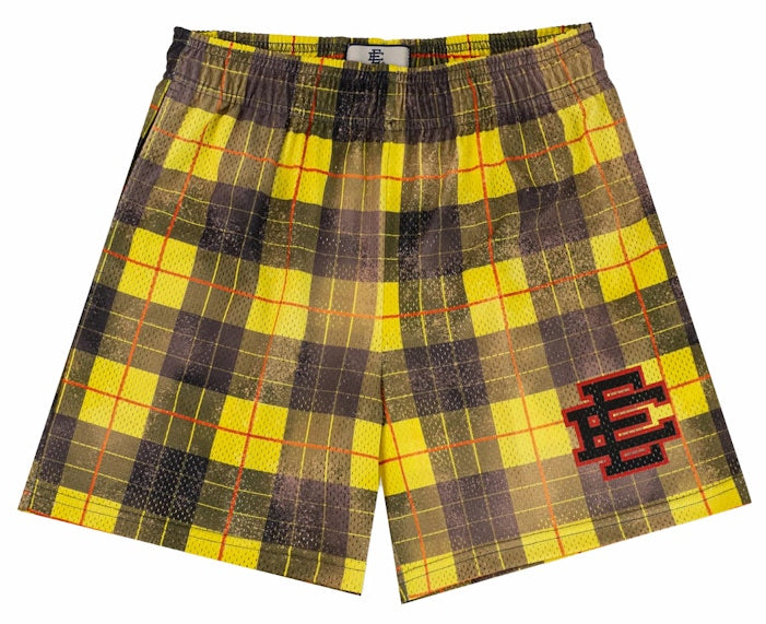 Yellow/Black Plaid-