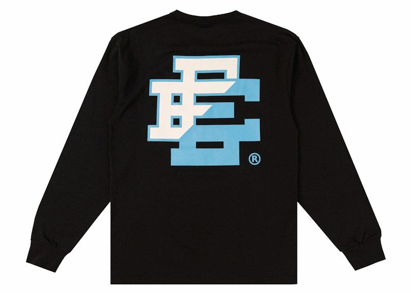 Black/White/Baby Blue Split-