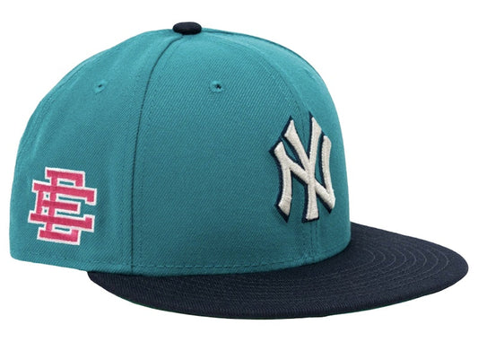 New Era Men's X Eric Emanuel MLB Ee 59Fifty Ny Yankees Fitted Hat Hats