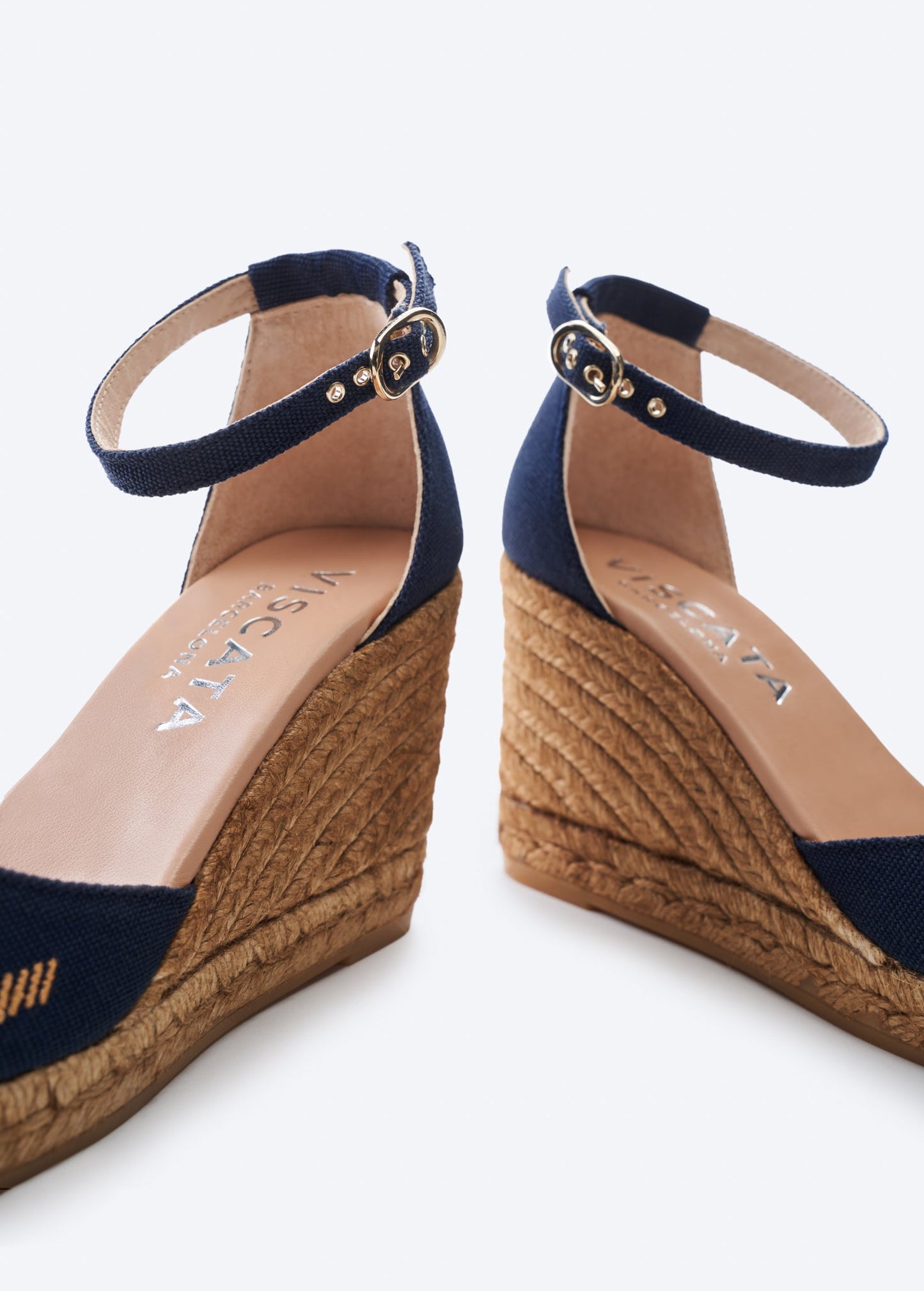 Estartit Canvas Espadrille Wedges by Viscata