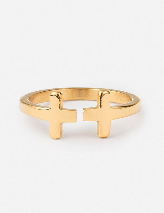 Elevated Faith Eternal Cross Ring