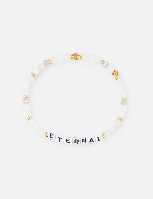 Elevated Faith Eternal Letter Bracelet