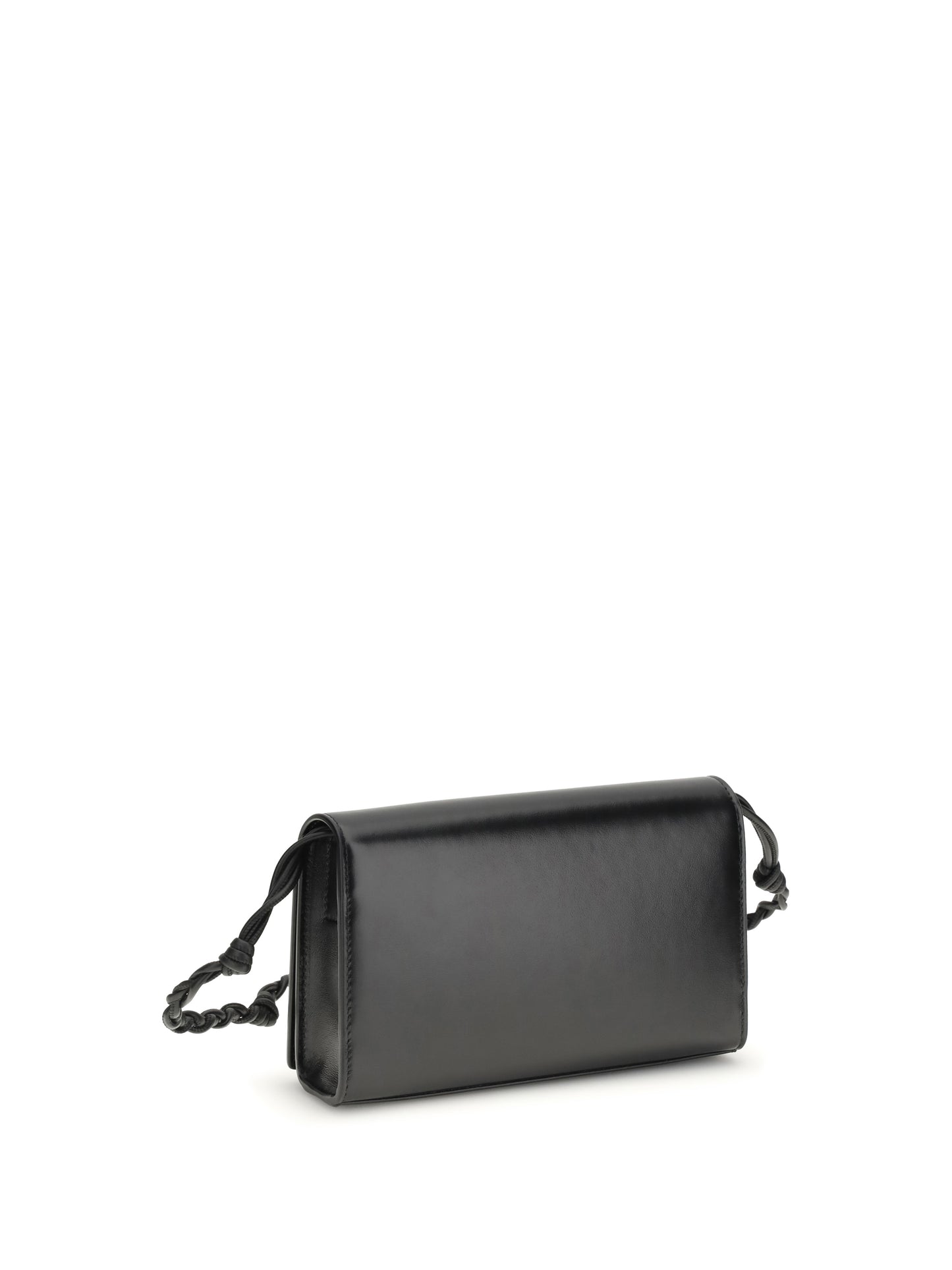Wallet Tangle Black Calf Leather