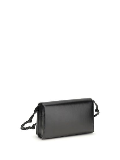 Wallet Tangle Black Calf Leather