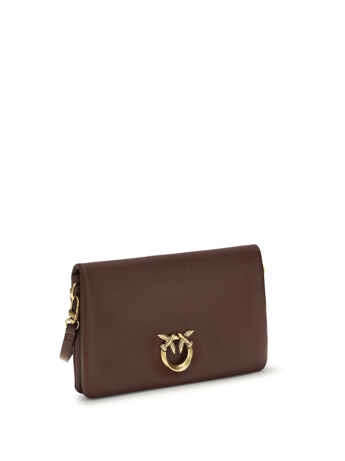 Shoulder Bag Love Click Soft Horizontal Burgundy