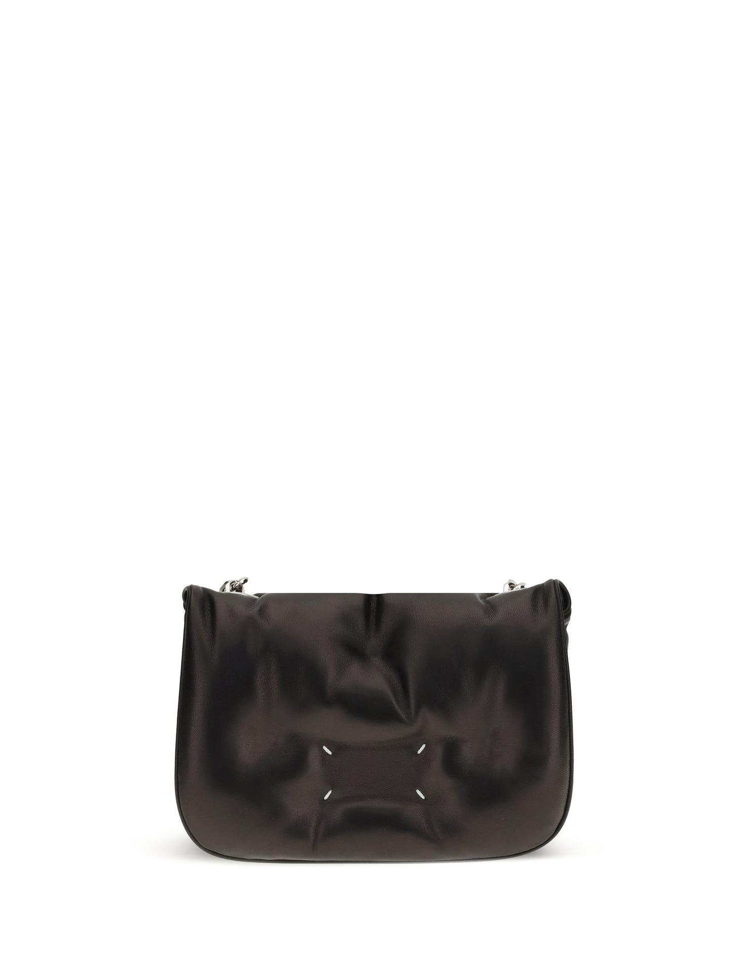 Mini Bag Glam Slam Flap Black Lambskin