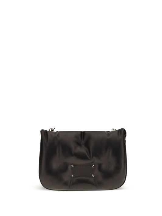 Mini Bag Glam Slam Flap Black Lambskin