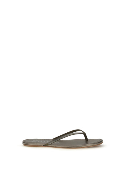 Flip-Flops Olivade Satin-Greige