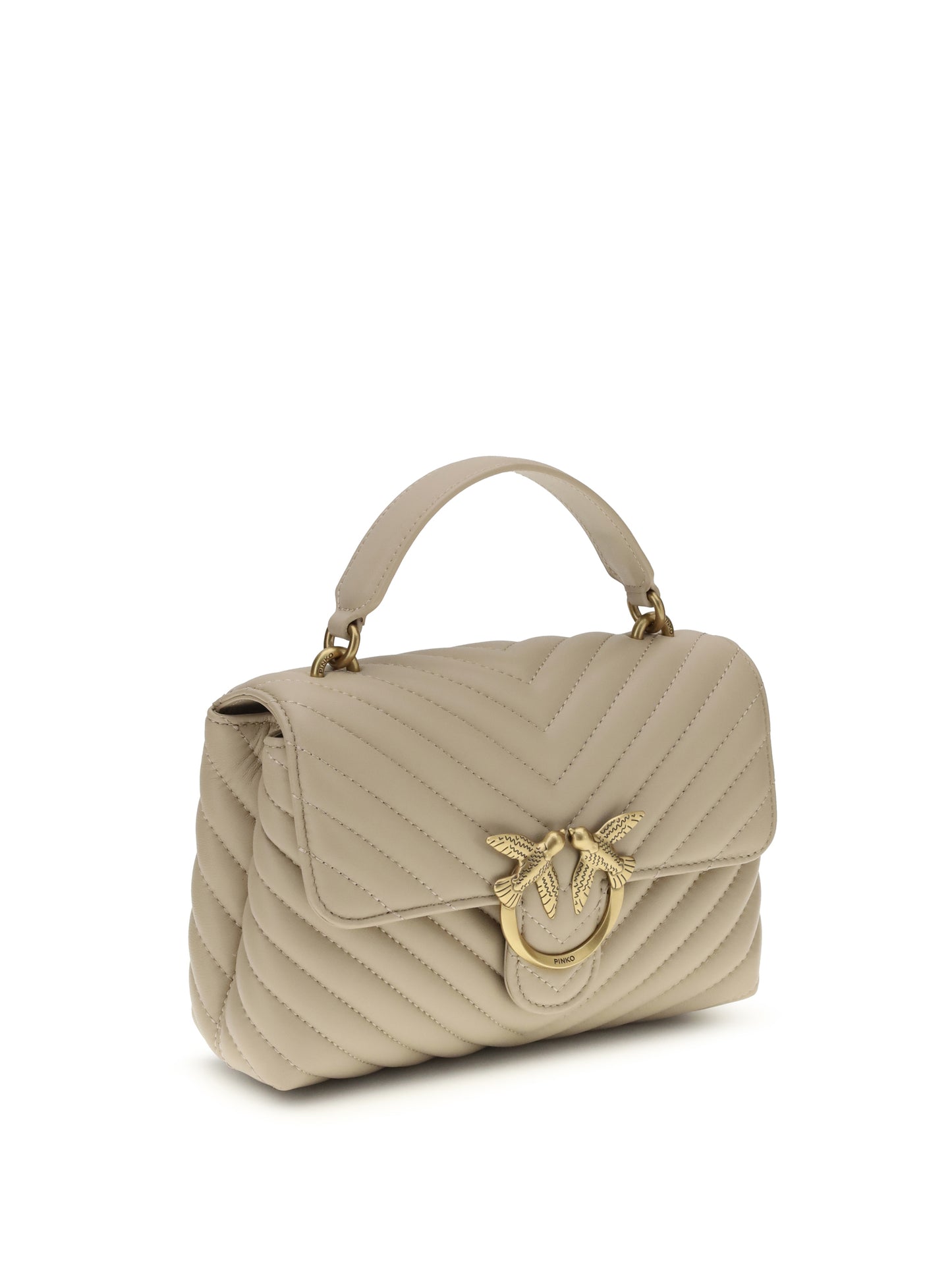 Mini Handbag Love Lady Beige/Smoky Grey