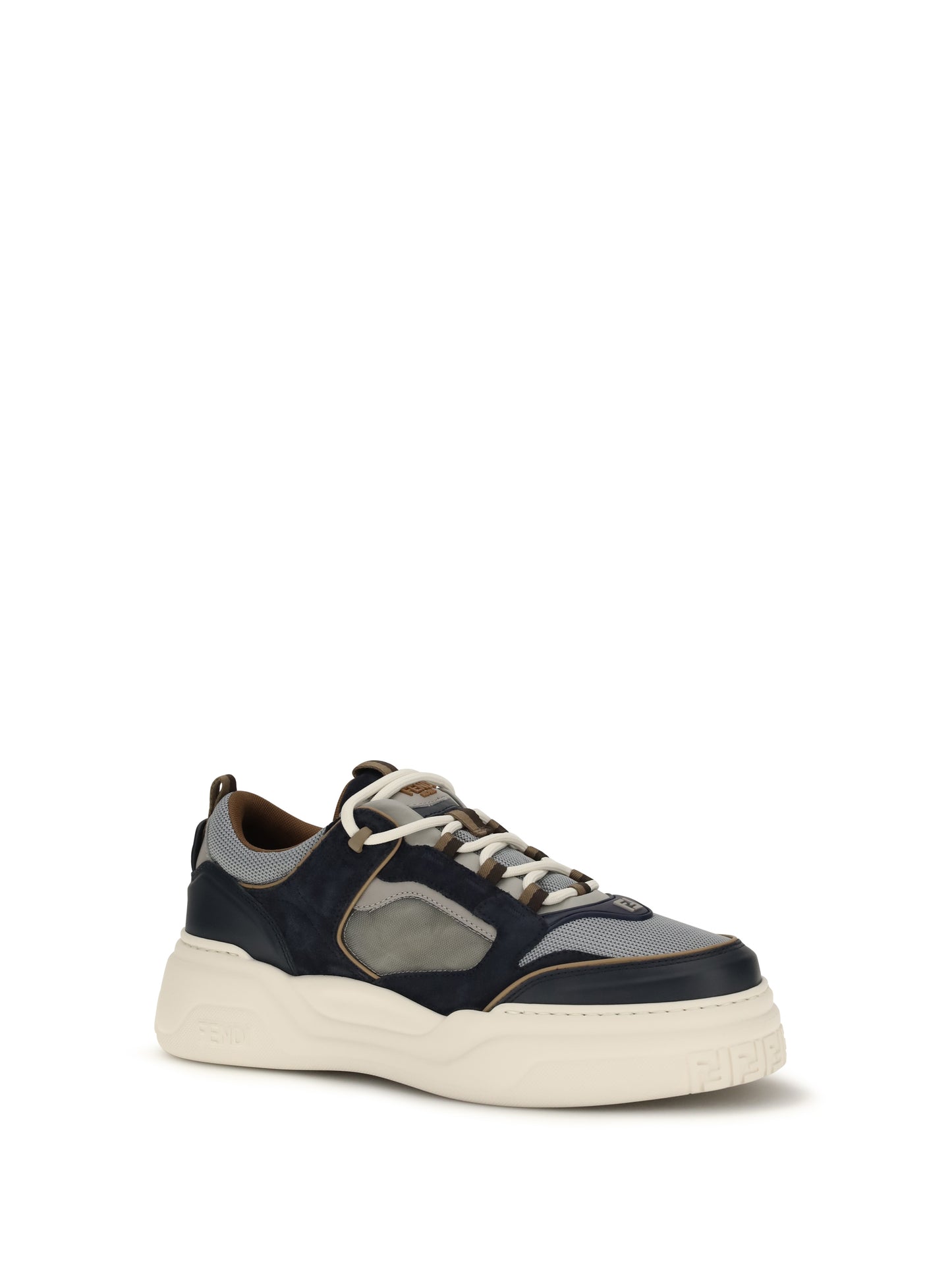 Sneakers Force Calf Leather Blue/Vapour Grey/Tabac
