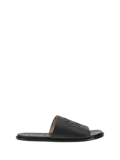 Sandals Slide Anagram Flex Black