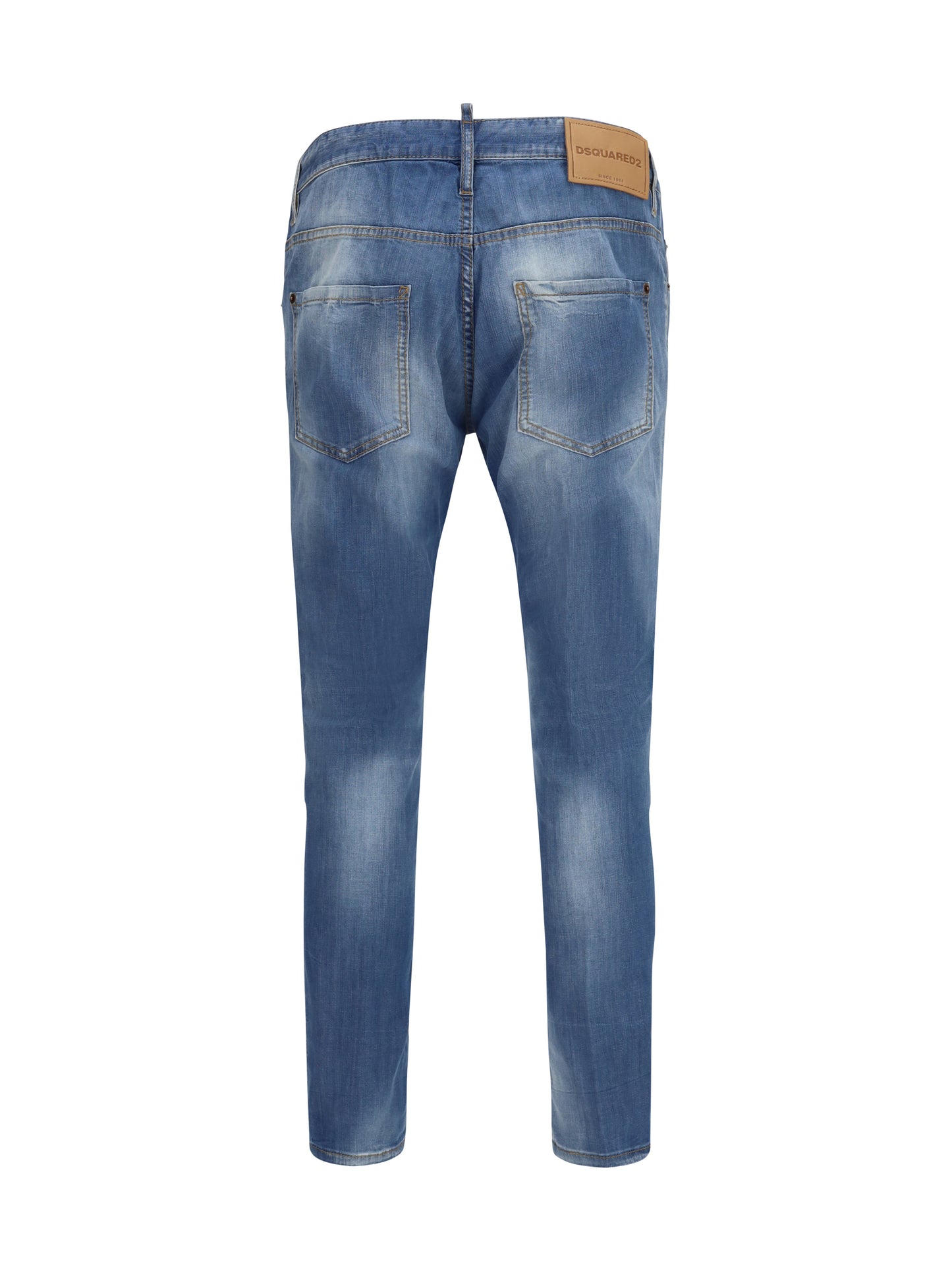 Cotton Jeans Navy Blue