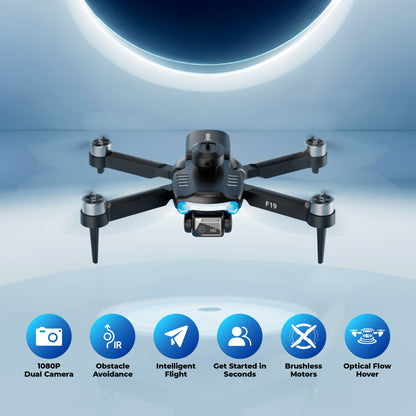 Contixo F19 Midnight Shadow Beginner Stunt Drone With Photo & Video HD Camera