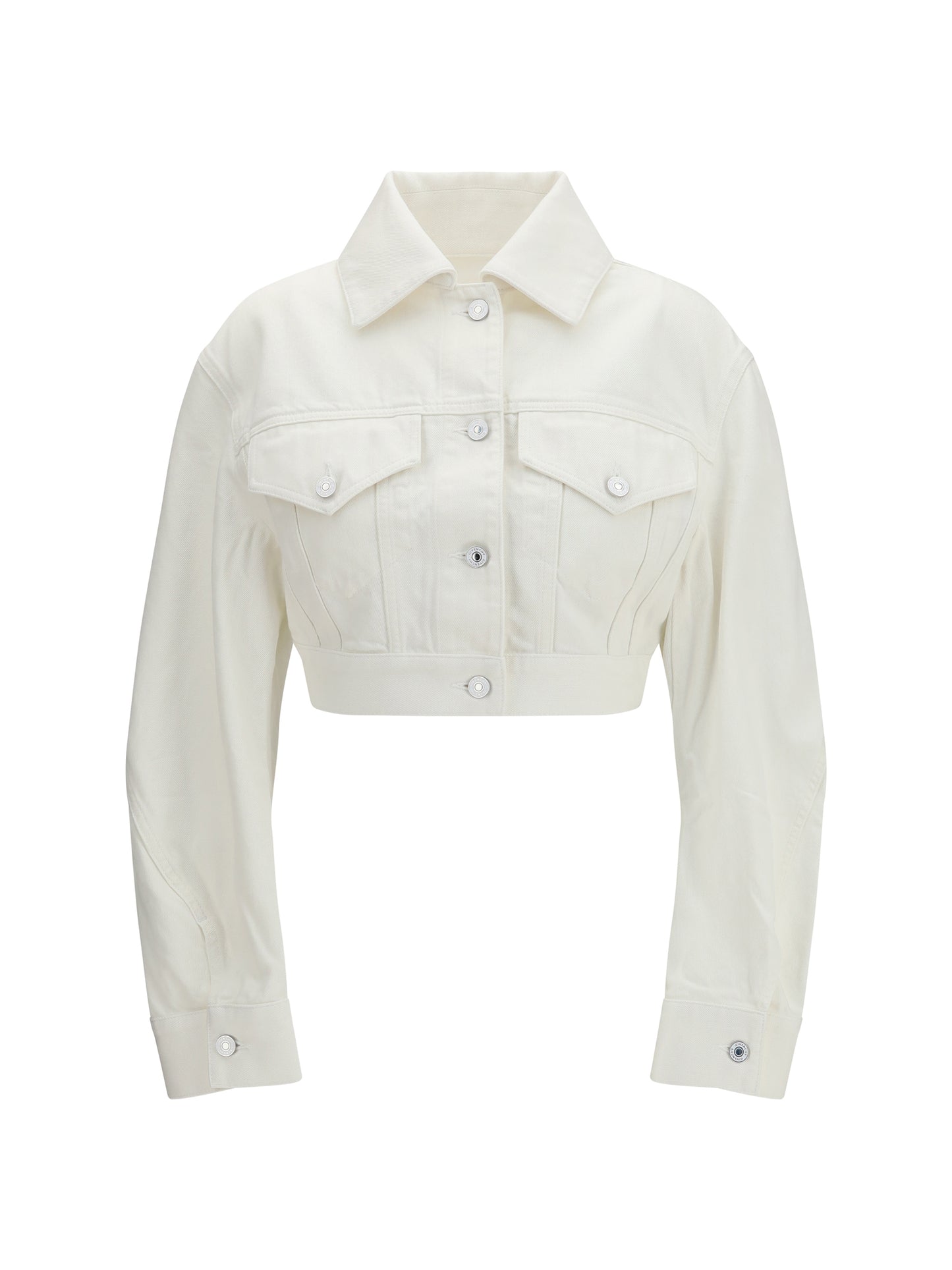 Jacket Cocoon Raw Denim Off White