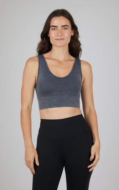 2 PK Stone Wash Bra Tank -Our Stone Story
