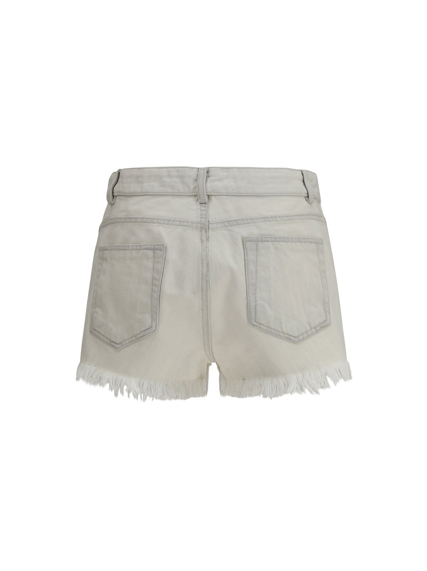 Shorts Temple Bias Cutoffs Milk Denim