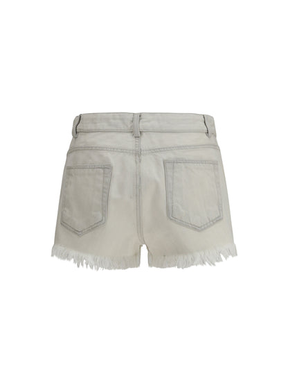 Shorts Temple Bias Cutoffs Milk Denim