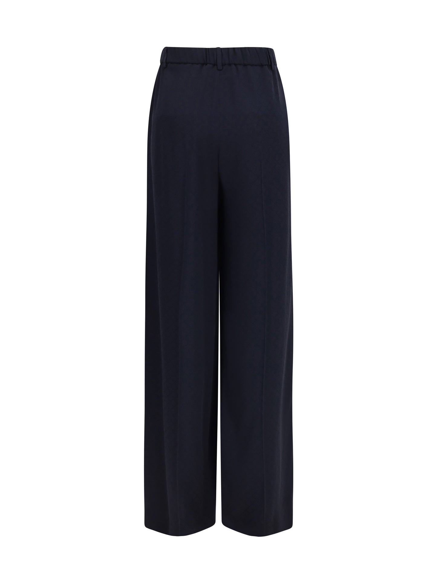 Pants Diamond-Jacquard Blue Japan