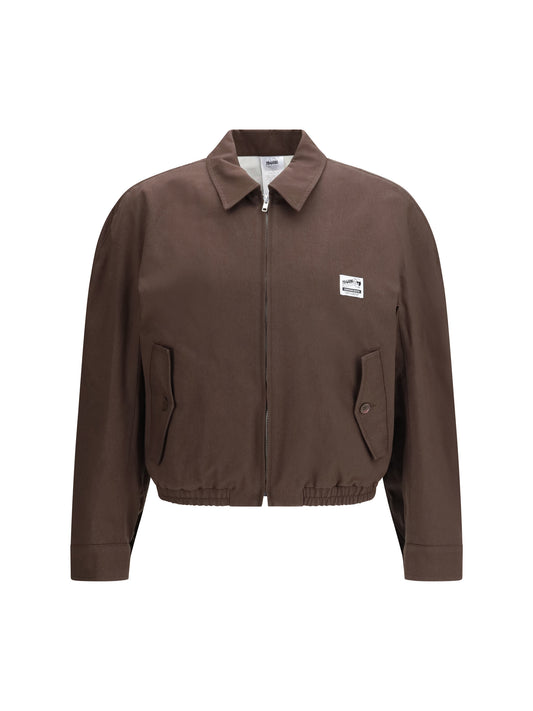 Jacket Work Cotton Gabardine Brown